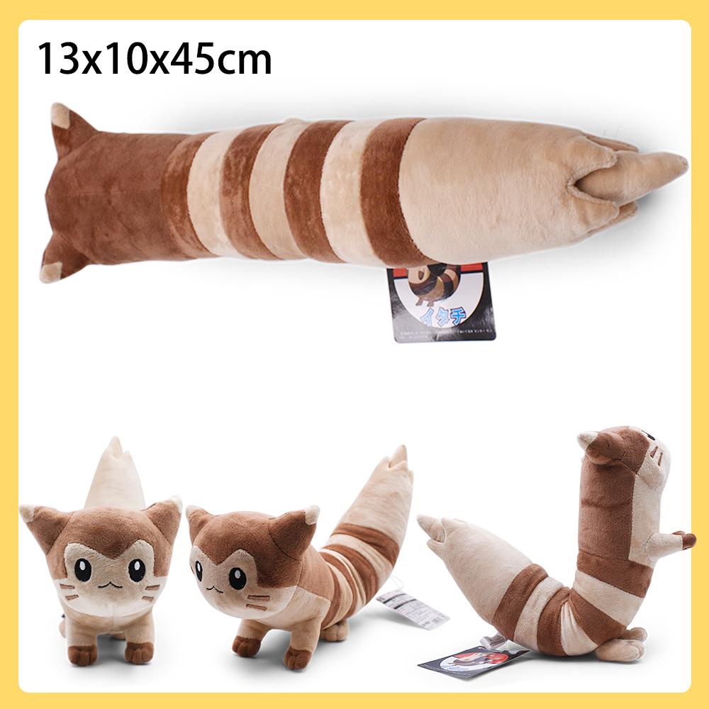 Jauna Pokemon Furret plīša rotaļlieta, spīdīgi