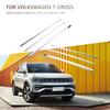 Car Engine Front Grill Grille Frame Decoration Trim Sticker for Volkswagen VW T-cross Tcross 2018 2019 2020 2021 2022 2023