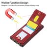 Ring Flip Lanyard Leather Wallet Card Phone Case for Samsung Galaxy S25 Edge S24 S23 S26 Ultra S22 Plus S21 FE S20 Note 20 Cover