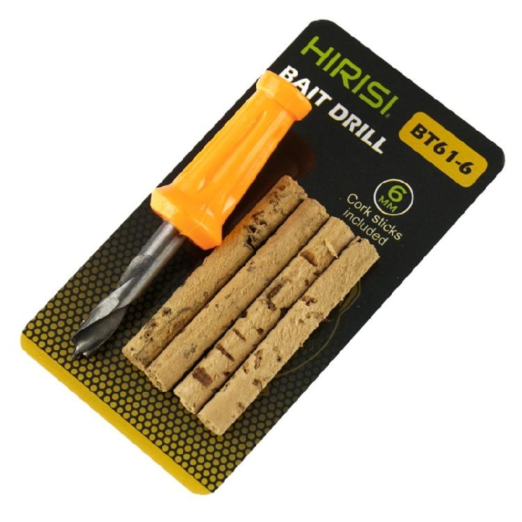 

6mm/8mm Baits Drill Cork Stick Punch Tool Baits Stop Bead Fishing Tackle Baits Drill Baits Stopper Equipment Boillies