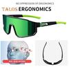Outdoor-Fahrradbrille mit PC-Linse, UV-Schutz, winddicht, leicht, für Herren und Damen, zum Laufen, Mountainbiken, Sportbrille