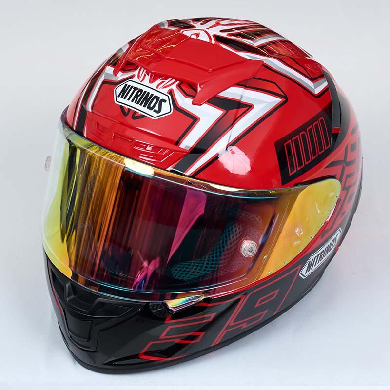Original Full Face Motorcycle Helmet X14 Red Helmet Riding Motocross Racing Motobike Helmet ECE Approved Women Safety Hat Casque