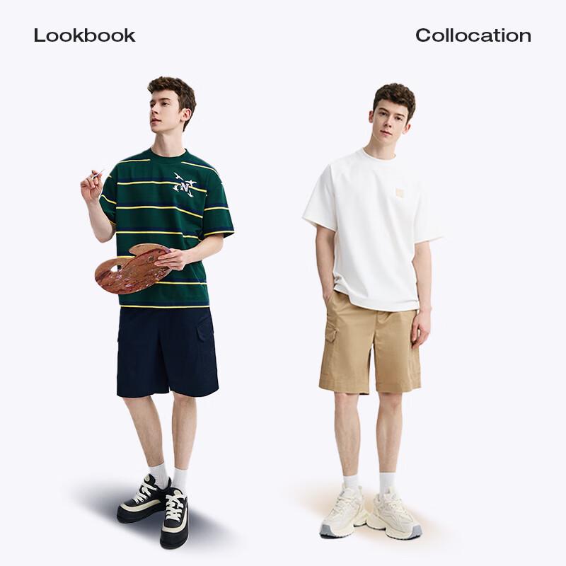 NVG·YOUNG Men's Summer Casual Cargo Shorts