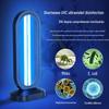 38W UV Disinfection Lamp with Ozone, Remote-Controlled Mobile Desktop Sterilizer.