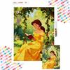 Diamond Painting Set Disney Full Diamond 5D Belle Reading Diamond Art Home Decoration Creative Handicrafts