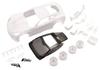 Kyosho Chevrolet Corvette ZR1 White Body Set with Unpainted Wheels MZN196