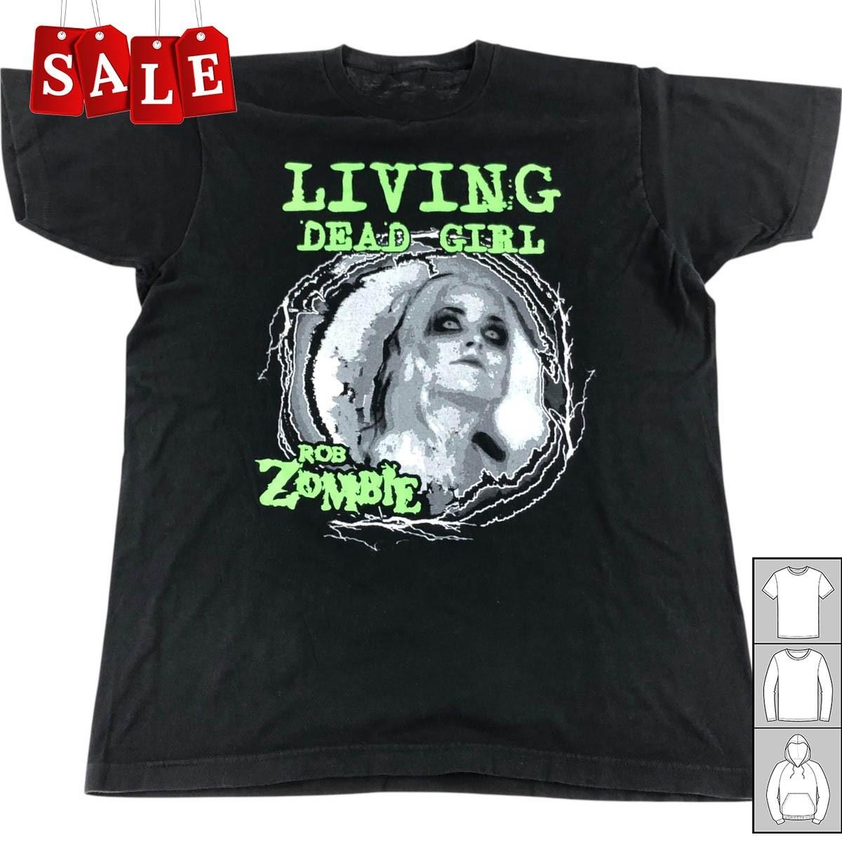 New ROB ZOMBIE band living dead girl Gift For Fans Unisex S-5XL Shirt CA683 XXXL