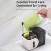 with Sponge Holder 4-in-1 Soap Dispenser Refillable Dual Soap Dispenser  Kitchen