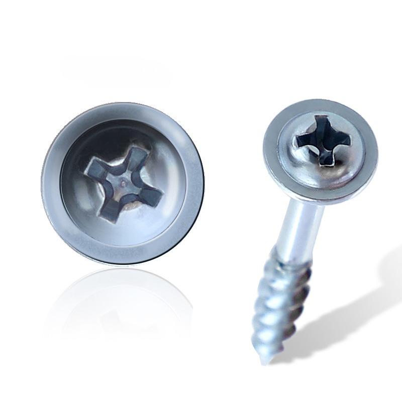 25/32/38/50/63mm Pocket Hole Jig Screws 100pcs Per Bag /552Pcs Sets Semi-self Tapping Screws Phillips Head Slotting Link Piece