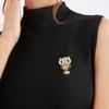 Owl Brooch, Cute and Elegant Anti-exposure Pin