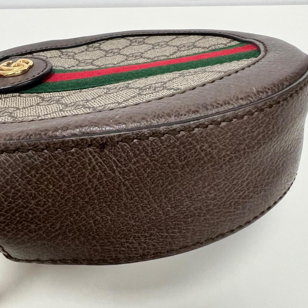 [Pre-Owned] Gucci Ophidia GG Mini Round Bag 'Beige' - Very Good #JUNMNX