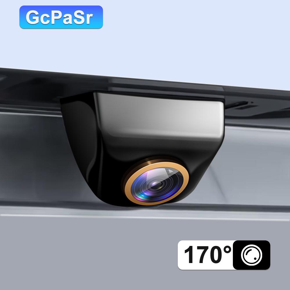 

1080P For Car AHD Reverse Camera 200 Degree Fisheye Golden Lens Full HD Visione Night Vision HD Universal Vehicle Rear View 12 volts