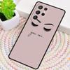 Eyes Eyelash Aesthetic Phone Case for Samsung Galaxy note 10 pro S26 Ultra S23 S24 FE S25 S21 S22 PLUS shockproof Cove