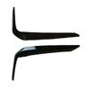 For BMW 5 Series G30 G38 M Sport 2018 2019 2020 Front Fog Light Lamp Cover Eyelid Eyebrow Decoration Strips Outer Foglight Trim