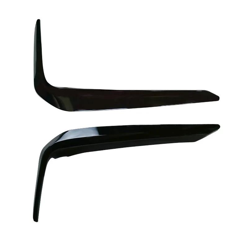 For BMW 5 Series G30 G38 M Sport 2018 2019 2020 Front Fog Light Lamp Cover Eyelid Eyebrow Decoration Strips Outer Foglight Trim
