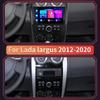 Bezprzewodowe radio samochodowe 2 Din Android Carplay dla Lada Largus 2012-2020 multimedialny odtwarzacz wideo WIFI IPS GPS SIM nawigacja Audio 2 + 32GB