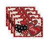 Heat-Resistant Stain-Proof Linen Party Placemats - Festival Collection