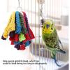 Parrot Rope Toys Colorful Cotton Rope Hanging Parrots Chewing Toys Pet Supply Parrots Cage Accessories Chew Toys