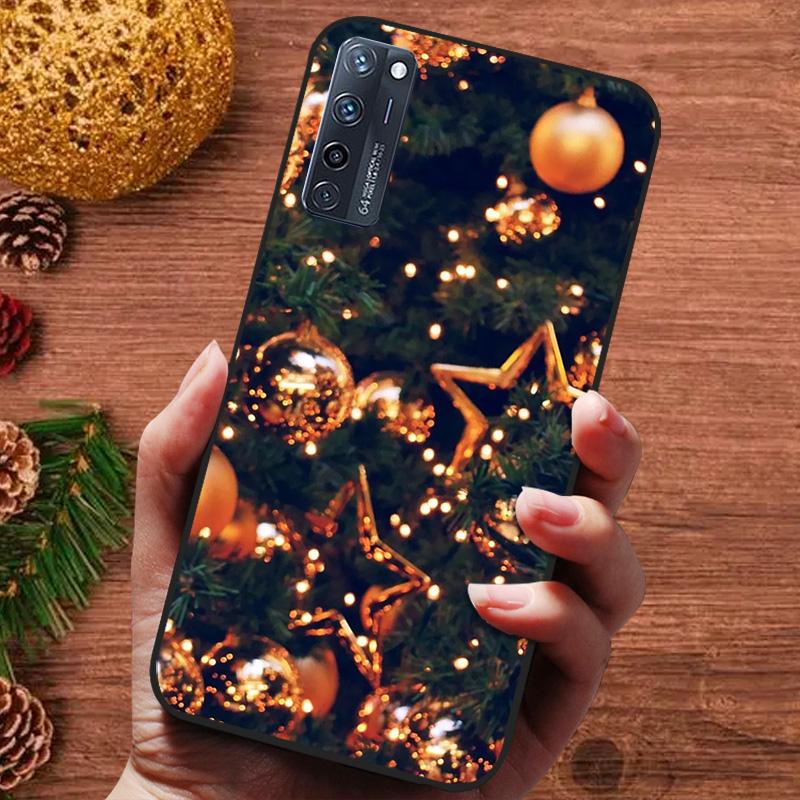Świąteczne malowane etui na ZTE Axon 20 4G 5G Silikonowe miękkie etui na telefon na ZTE Axon 40 30 Pro Ultra A20 A2121 Capa Fundas