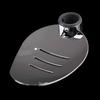 Adjustable Shower Rail Soap Dish Bathroom Soap Box Slide Bar Soap Pallet Holder
