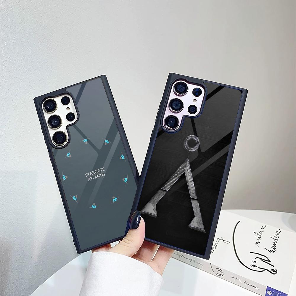 S-Stargate A-Atlantis Handyhülle Für Samsung Galaxy S26 S25 S24 S23 S22 S21 S20 FE Edge Pro Plus Ultra PC+TPU Hülle