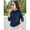 Zipper Hooded Sweatshirt for Women New Fashion Versatile Long Sleeve T-Shirt Top Korean Style Trendy Jacket