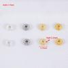 10Pcs 2*6mm Silver Color Plated Copper Alloy Flat Spacer Beads Daisy Pattern for DIY Bracelet Necklace Jewelry Making Accessorie