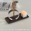 Stylish crystal glass incense holder, simple and unique, perfect for interior decoration. Cute, Nordic or Korean style.