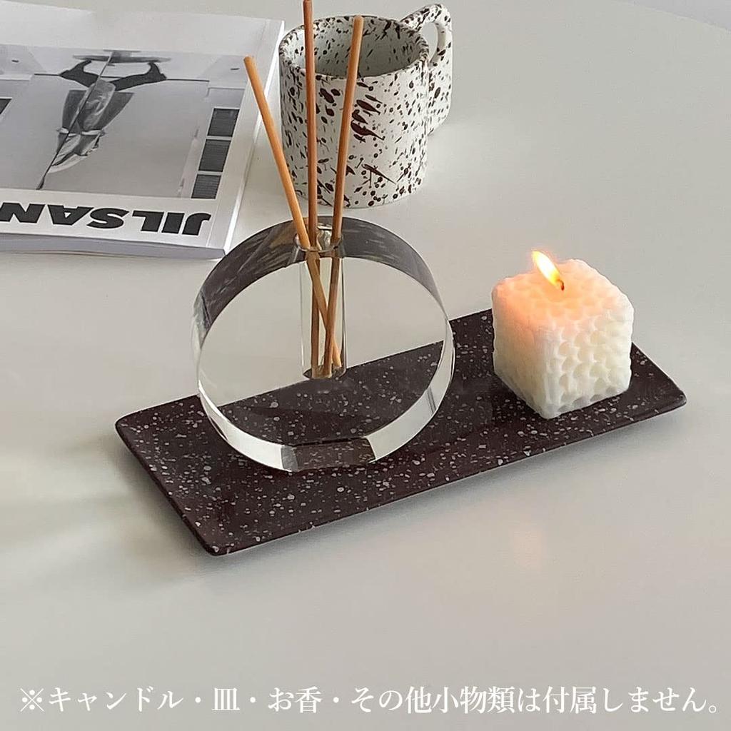 Stilvoller Räucherstäbchenhalter aus Kristallglas, schlicht und einzigartig, perfekt für die Innendekoration. Niedlich, nordisch oder koreanisch.