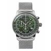 Zeppelin Men's Watch, 100 Years Old Zeppelin Series, Chronograph, Date, Alarm Clock, Stainless Steel, Milanais 8680 M-4 Strap