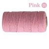 2mm 100M Macrame Cord Corda di cotone Spago Filo Stringa Artigianato Cucito fai da te Fatti a mano Arazzi Boemia Festa di nozze Decorazioni per la casa