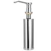 300ml Stainless Steel Soap Dispenser Liquid Detergent Hand Pump for Home Kitchen Sink Use