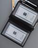Men's Leather Wallet N4L-PDM-RON-BP-9113 Black
