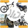 Motorcycle 45 90 135 180 Degree Angle Bent Valve Adaptor Tyre Tube Valve Extension Adapter for Truck Car Motor Bike Auto