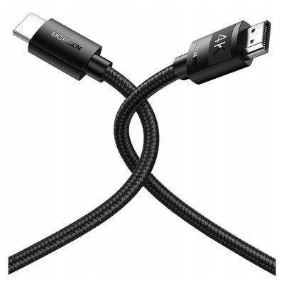 Ugreen Hd119 HDMI Cable, 4K 60Hz, 1M (Black)