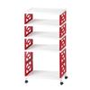 Multi-Layer Movable Storage Rack for Kitchen and Shoes