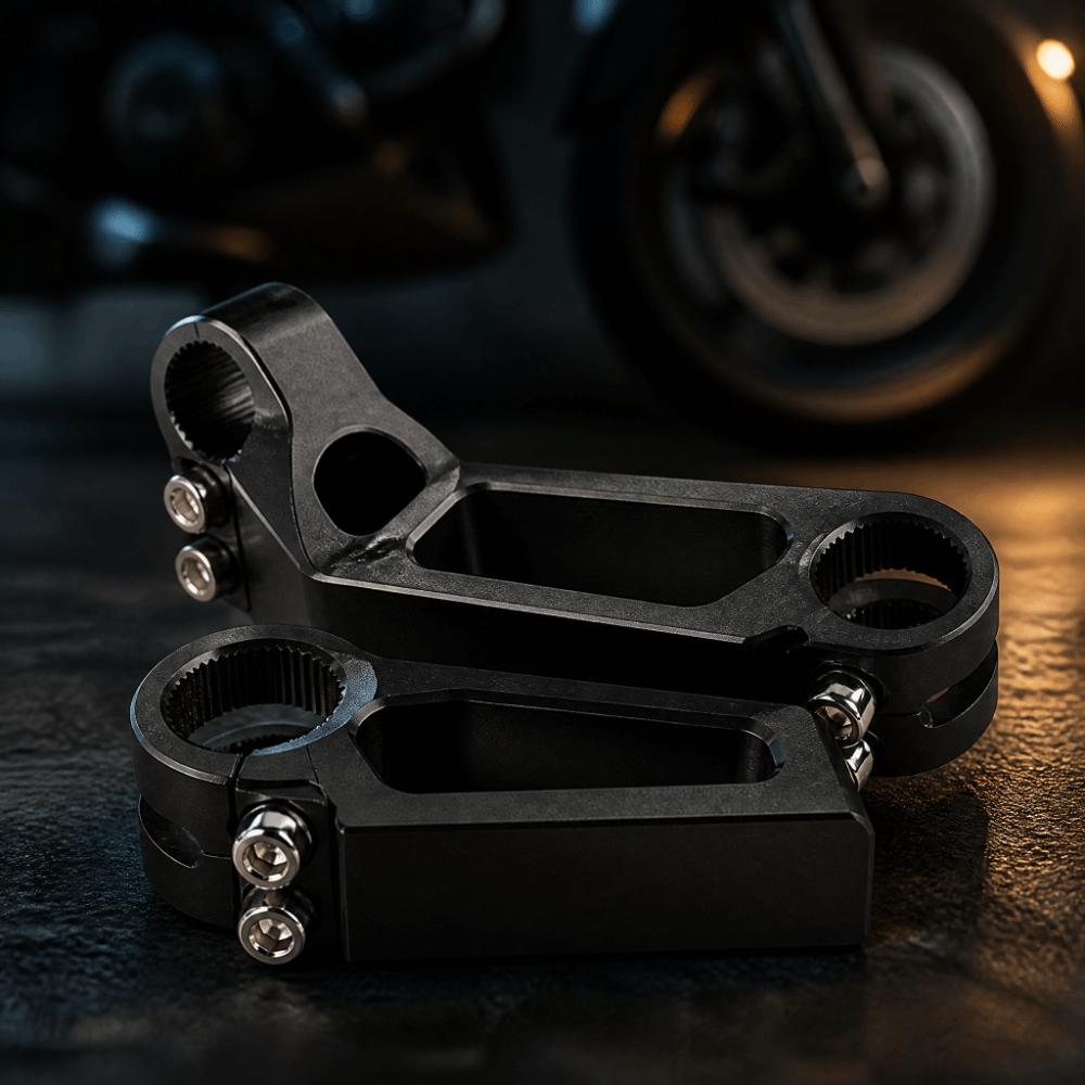 Multi-Angle Swivel Adjustable Handlebar Assembly For Motorcycle Customization