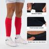 1 Pair Soccer Shin Guard Sleeves with Pocket High Elastic Calf Socks for Football Quick-dry Breathable Leg Guards 1