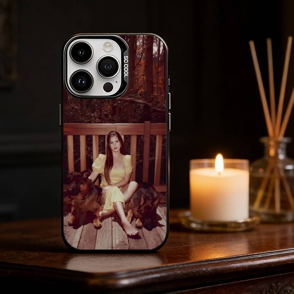 Singer LanaDelRey S-Summertime Sadness Phone Case For iPhone 17,16,15,14,13,12,11,Pro Max,Plus Candy Silver Cover