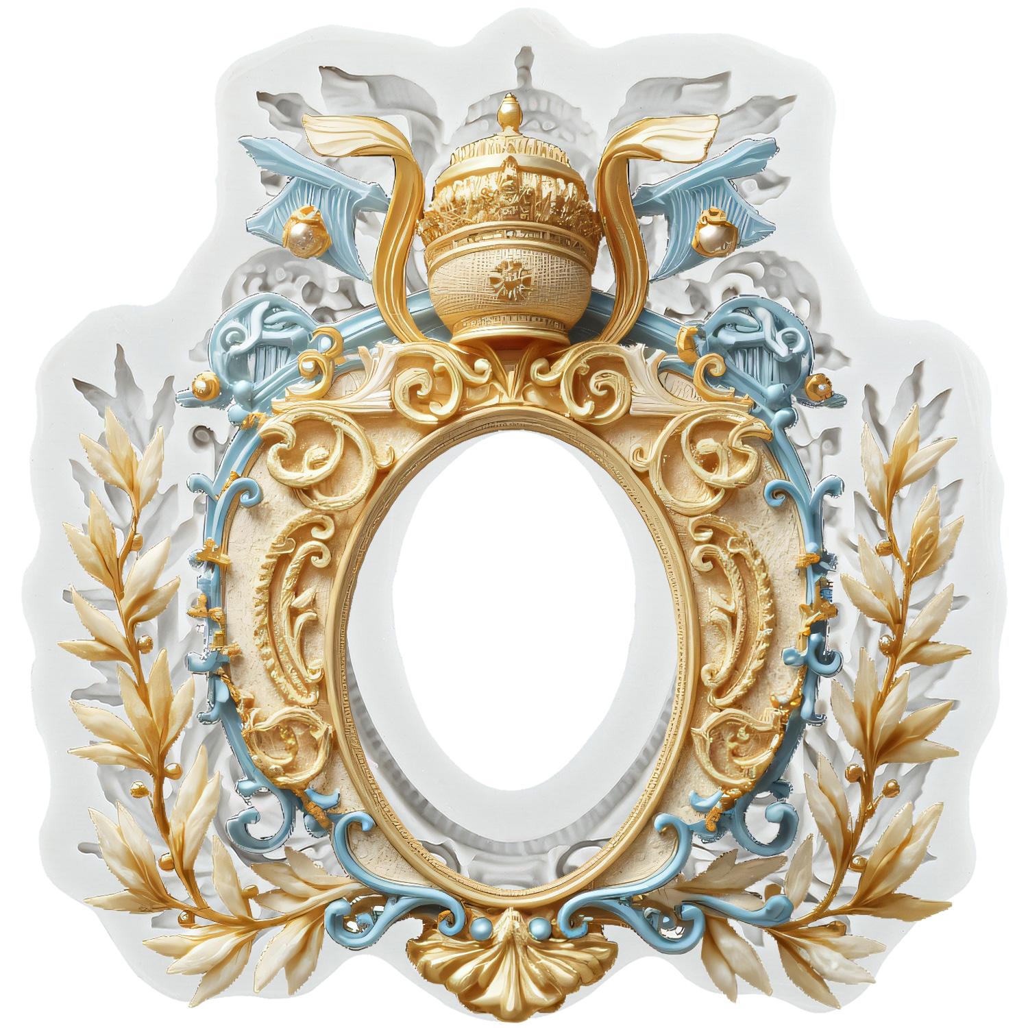 

Силиконовые формы для фоторамки, форма для мастики для фоторамки, инструменты для украшения торта, топпер для кекса, форма для конфет, шоколада, гампасты серый