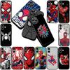 Phone Cover for Xiaomi Poco C75 C65 C71 C85 X7 X6 X5 M7 F7 F8 Ultra F6 Pro 5G Funda Casing Soft Case Spiderman Marve Spider Man