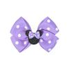 New Girl Headwear Mickey Mouse Hair Accessory Cute Girl Hair Clip Pink Polka Dot Bow Cartoon Hair Clip