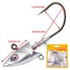 15 stuks Swimbait Jigkoppen met Chartreuse Visoog 42g 56g 28g Jigkoppen voor Zoetwater&Zoutwater Vissen