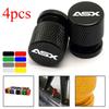 zjvc8 4pcs For Mitsubishi Asx Car Wheel Tire Valve Caps Tyre Stem Covers Airdust Waterproof Accessories