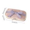 Bowknot Bow Pencil Case Korean Ins Aesthetic Stationery Bag Desktop Storage Pen Pouch Sweet Minimalist for School Journaling
