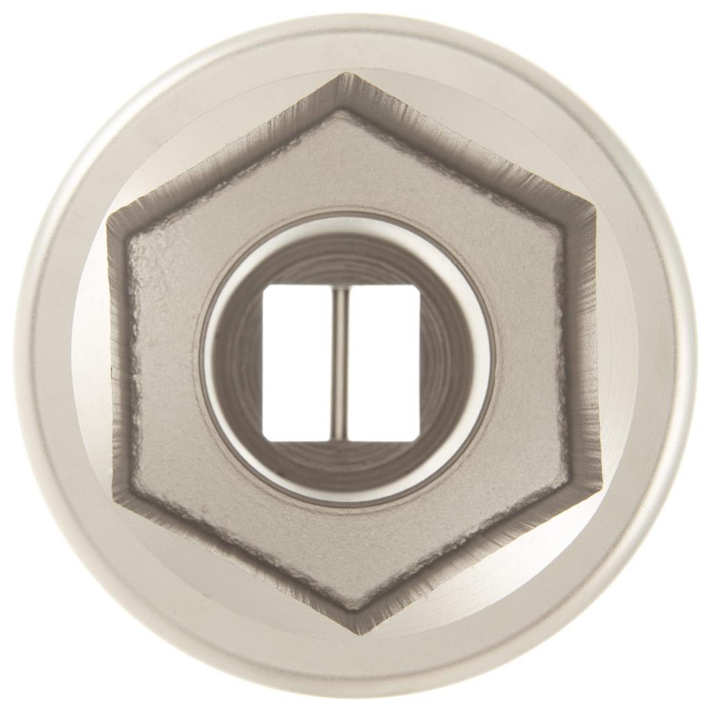 TONE Impact Long Socket 65mm Hex Size 8NV-65L, 25.4mm (1") Drive,