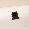 Cartoon Cat Doctor Alloy Brooch Personality Cute Animal Doctor Metal Badge Badge Nurse Accessories