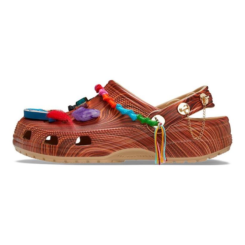 Crocs Sza X Classic Clog 'Holzmaserung' Damen 207390-90H
