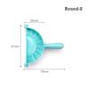 Creative Dumplings Mold Household Kitchen DIY Heart Butterfly Flower Shape Dumplings S/M/L Baking Plastic Mold Jiaozi Moulds