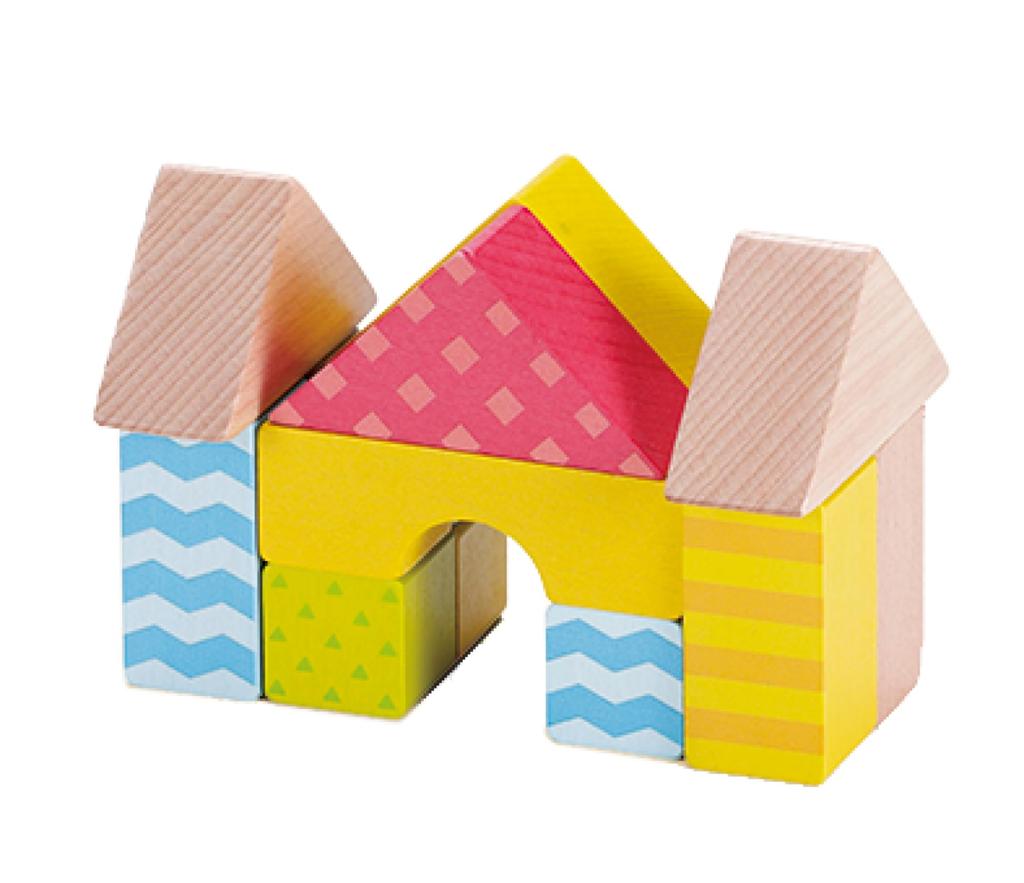 Happinet Shimajiro Blocks Ages and Play! Learn! Step-up (for 1.5 Up)